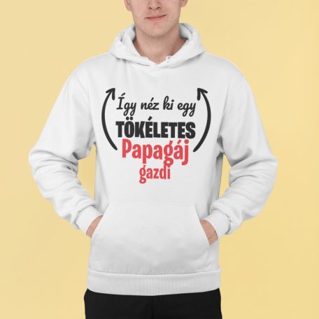 Így néz ki egy tökéletes papagáj gazdi pulóver