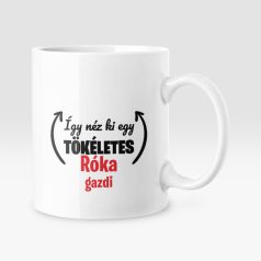 Így néz ki egy tökéletes róka gazdi bögre