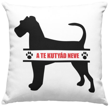 Ír terrier egyedi neves párna