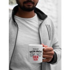 Így néz ki egy igazán jóképű cica gazdi bögre