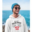 Így néz ki egy igazán jóképű kutya gazdi pulóver