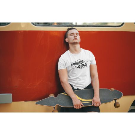 Kaméleon apa férfi póló