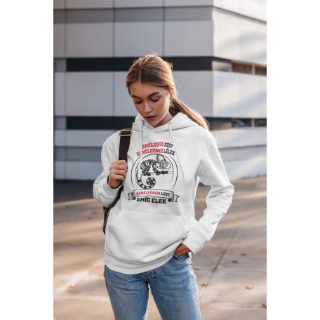 Kaméleonos szív kaméleonos lélek kaméleonom lesz amíg élek pulóver