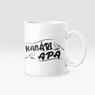 Kanári apa bögre
