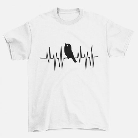 Kanári Heartbeat férfi póló