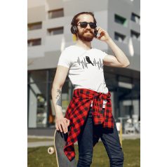 Kanári Heartbeat férfi póló