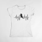 Kanári Heartbeat női póló