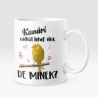 Színes - Kanári nélkül lehet élni, de minek? bögre