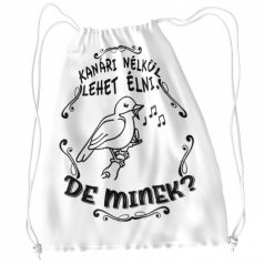 Kanári nélkül tornazsák