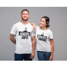 Kígyó anya és kígyó apa páros póló