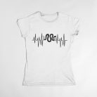 Kígyó Heartbeat női póló