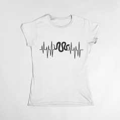 Kígyó Heartbeat női póló