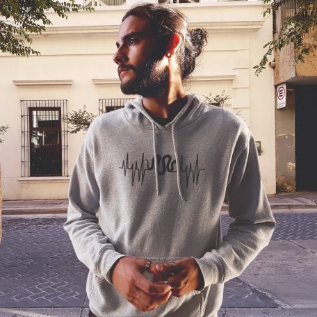 Kígyó Heartbeat pulóver