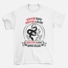 Kígyós szív kígyós lélek kígyóm lesz amíg élek férfi póló