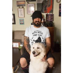 Kutya nélkül lehet élni, de minek? férfi póló