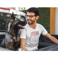   Kutyás szív kutyás lélek kutyás leszek amíg élek férfi póló