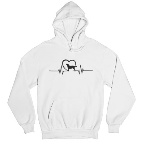 Labrador heartbeat pulóver