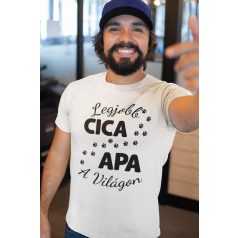Legjobb cica apa a világon férfi póló