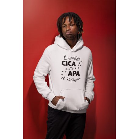 Legjobb cica apa a világon pulóver