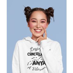 Legjobb csincsilla anya a világon pulóver