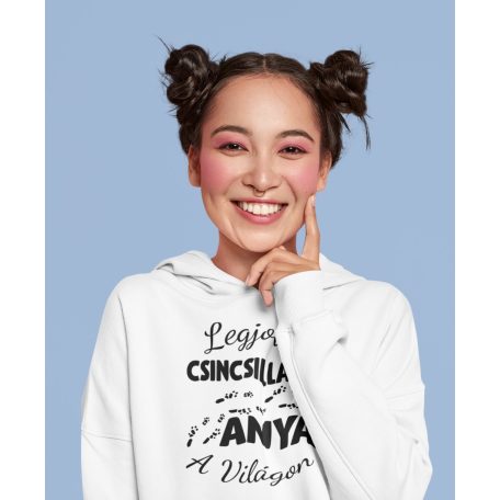 Legjobb csincsilla anya a világon pulóver