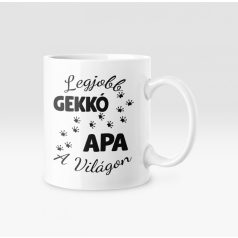 Legjobb gekkó apa a világon bögre