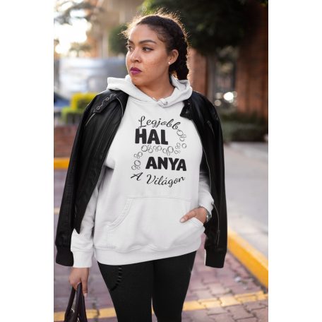 Legjobb hal anya a világon pulóver