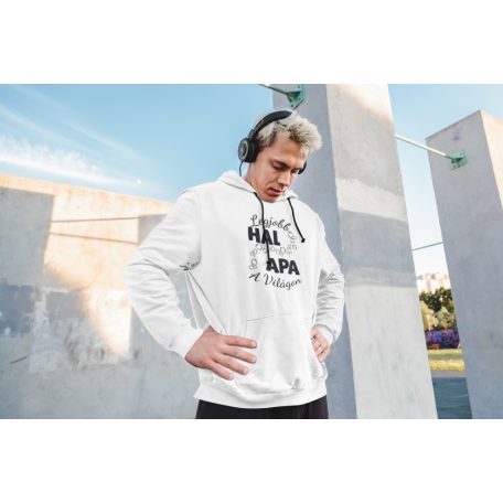 Legjobb hal apa a világon pulóver