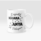 Legjobb iguana anya a világon bögre