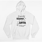 Legjobb iguana anya a világon pulóver