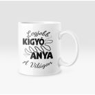 Legjobb kígyó anya a világon bögre