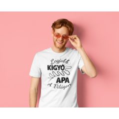 Legjobb kígyó apa a világon férfi póló