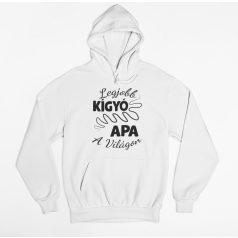 Legjobb kígyó apa a világon pulóver