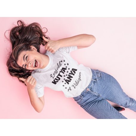 Legjobb kutya anya a világon női póló