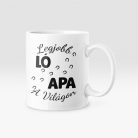 Legjobb ló apa a világon bögre