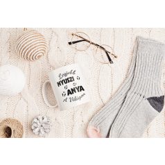 Legjobb nyuszi anya a világon bögre