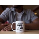 Legjobb nyuszi apa a világon bögre