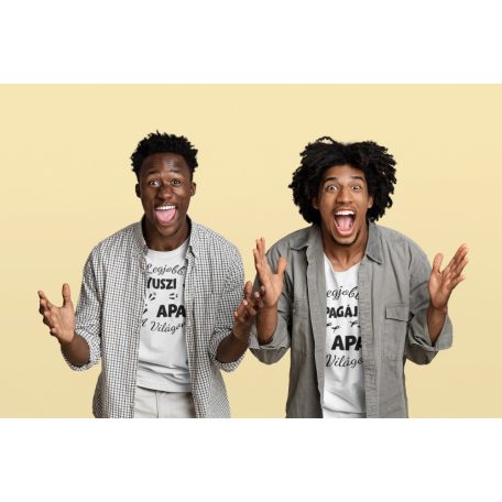 Legjobb nyuszi apa a világon férfi póló