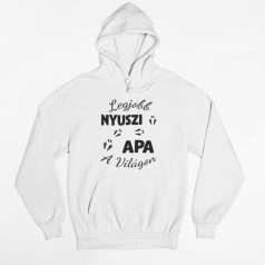 Legjobb nyuszi apa a világon pulóver