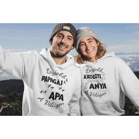 Legjobb papagáj apa a világon pulóver