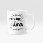 Legjobb patkány anya a világon bögre