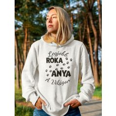 Legjobb róka anya a világon pulóver