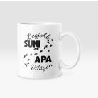 Legjobb süni apa a világon bögre