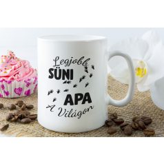 Legjobb süni apa a világon bögre