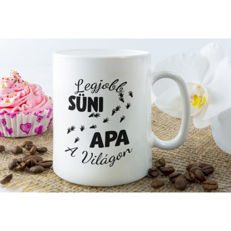 Legjobb süni apa a világon bögre