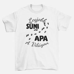 Legjobb süni apa a világon férfi póló