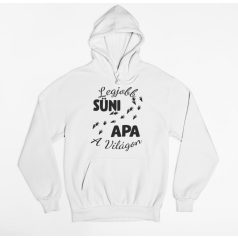 Legjobb süni apa a világon pulóver