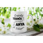 Legjobb teknős anya a világon bögre