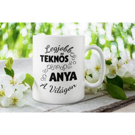 Legjobb teknős anya a világon bögre