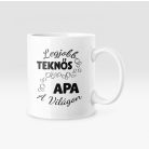 Legjobb teknős apa a világon bögre